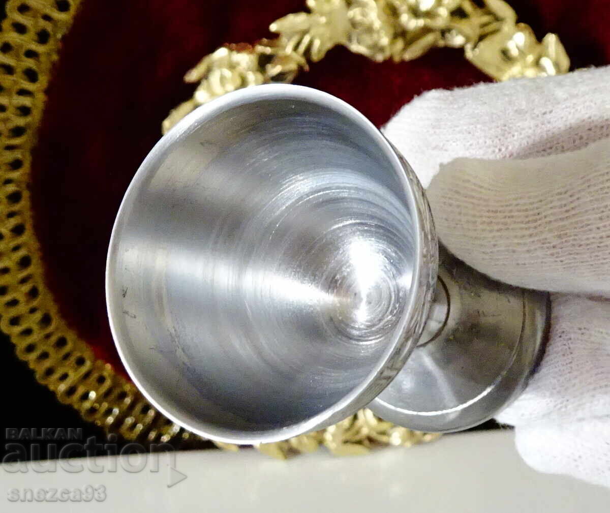 Παράδοση Ποτήρια καλαμένια με βάση, για ρακή, λικέρ