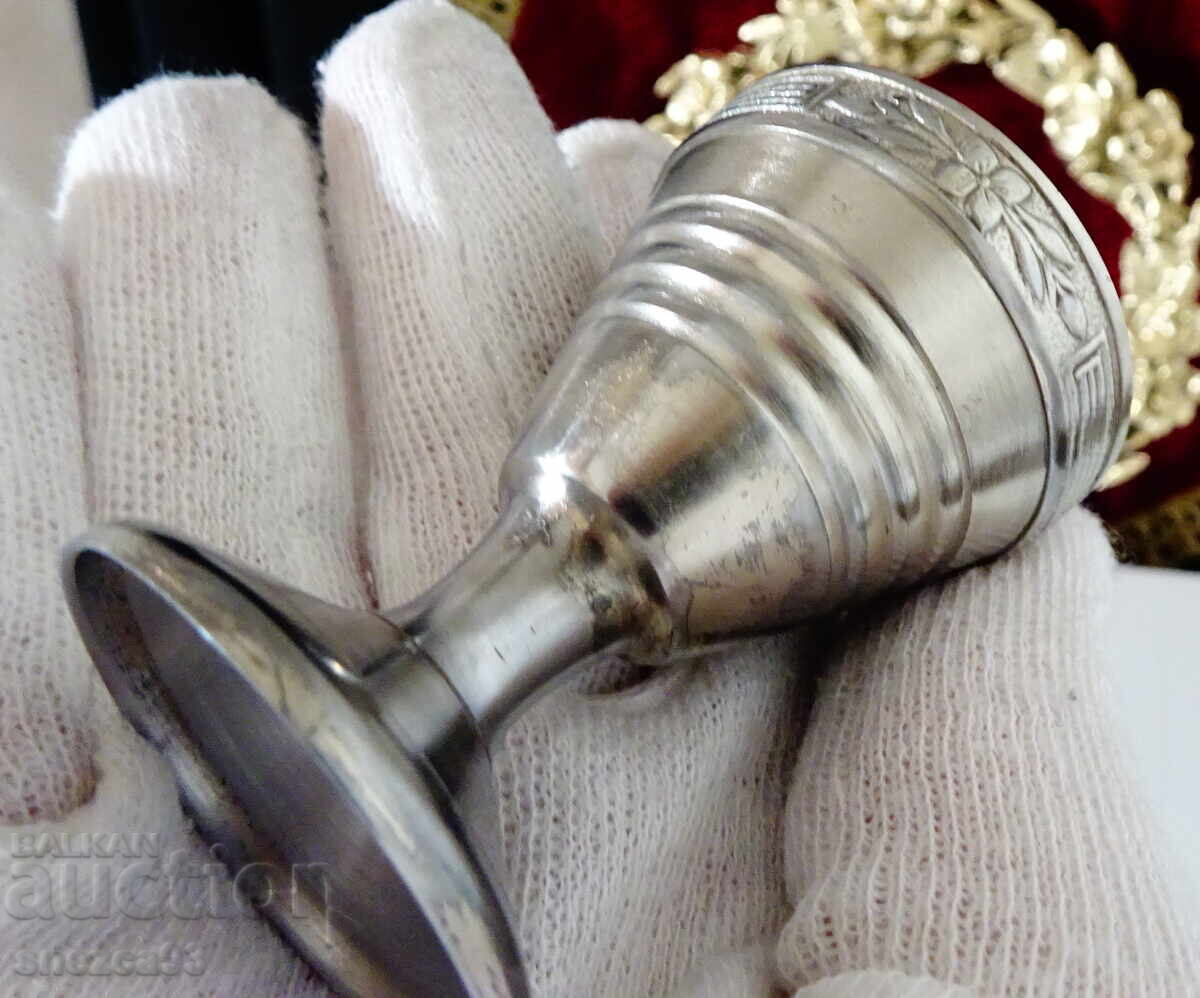 Ποτήρια καλαμένια με βάση, για ρακή, λικέρ - 5