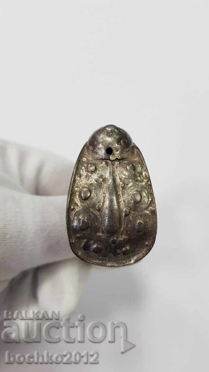 Early Revival bracelet, "rogatka" style, with gilding, 19th century with price 190.00 BGN | € 97.15