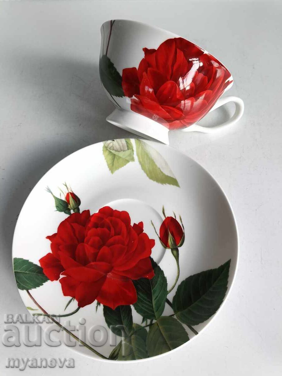 Παράδοση Σετ 2 φλιτζάνια με πιατάκι από λεπτή πορσελάνη Lancaster Παράδοση Σετ 2 φλιτζάνια με πιατάκι από λεπτή πορσελάνη Lancaster