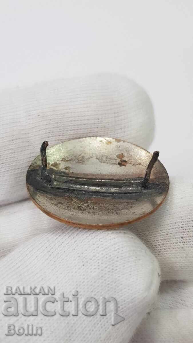 Mărime mare a insignei regale Uniunea Tineretului Turistic - 5