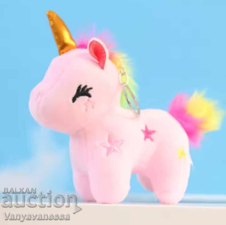 Pink unicorn toy (12 cm / 10 cm) plush Pink unicorn toy (12 cm / 10 cm) plush