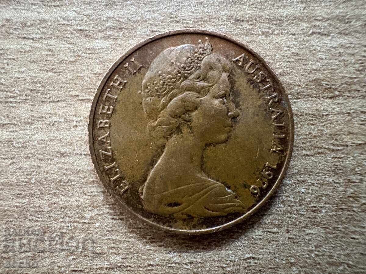 Αυστραλία - 2 σεντ (1976) με τιμή 0.35 BGN | € 0.18
