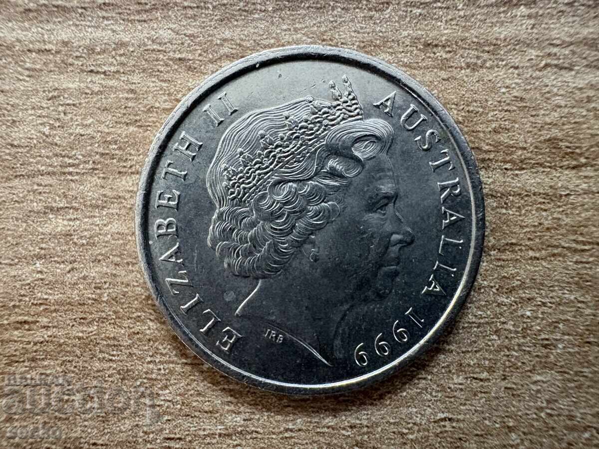 Australia - 10 cents (1999) with price 0.70 BGN | € 0.36 Australia - 10 cents (1999) with price 0.70 BGN | € 0.36
