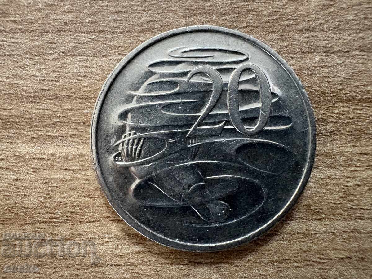 Australia - 20 cenți (1999) Australia - 20 cenți (1999)