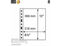 Foi transparente LUX A4 pentru o bancnotă 1C - 216x306 mm 5 buc