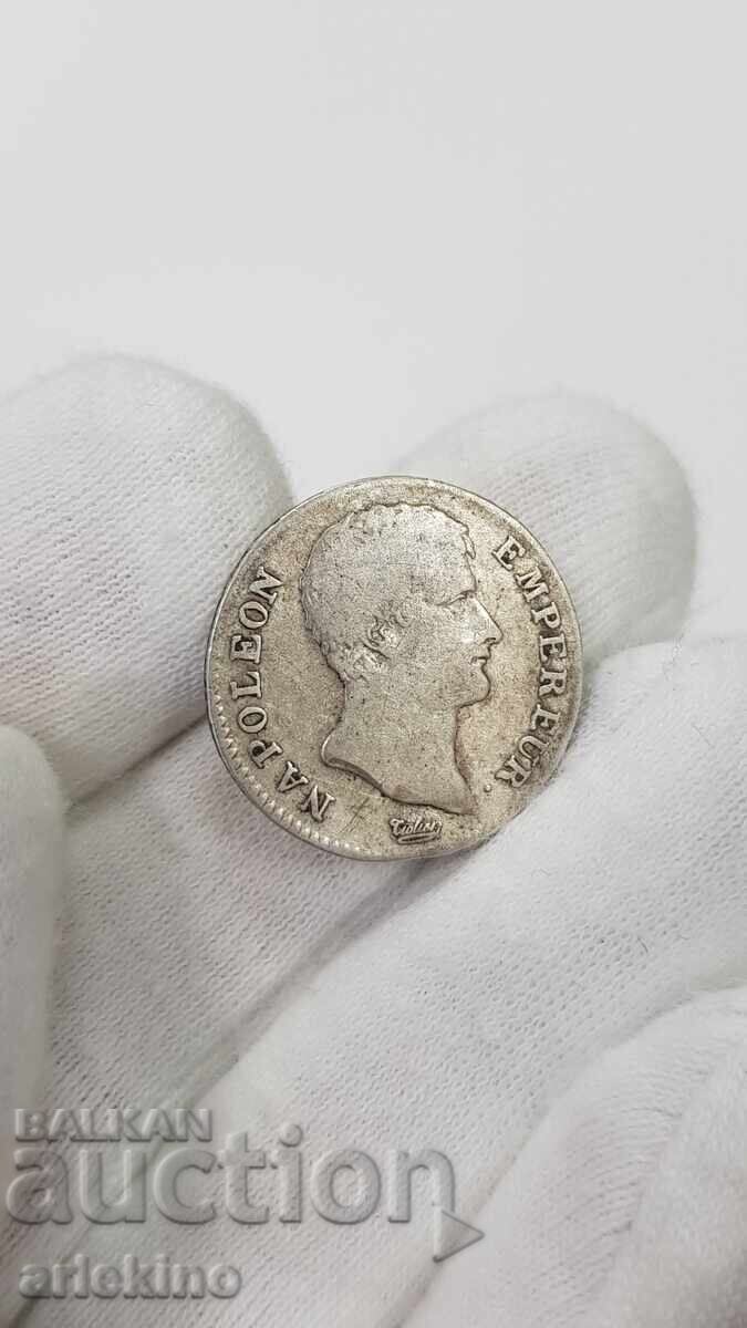Delivery of Rare Silver Coin 1 Franc 1804 Napoleon Bonaparte France Delivery of Rare Silver Coin 1 Franc 1804 Napoleon Bonaparte France