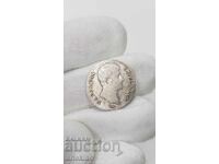 Rare Silver Coin 1 Franc 1804 Napoleon Bonaparte France