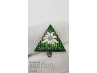 Very rare royal badge S.P. RILA - Tourism 1930-1940