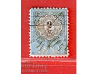 ΑΥΣΤΡΙΑ - ΓΡΑΜΜΑΤΟΣΗΜΑ - ΓΡΑΜΜΑΤΟΣΗΜΟ - 2 Kr - 1881