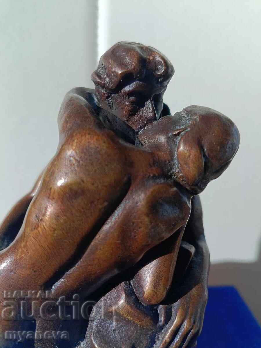 Bronze statuette "The Kiss" by Rodin with price 100.00 BGN | € 51.13