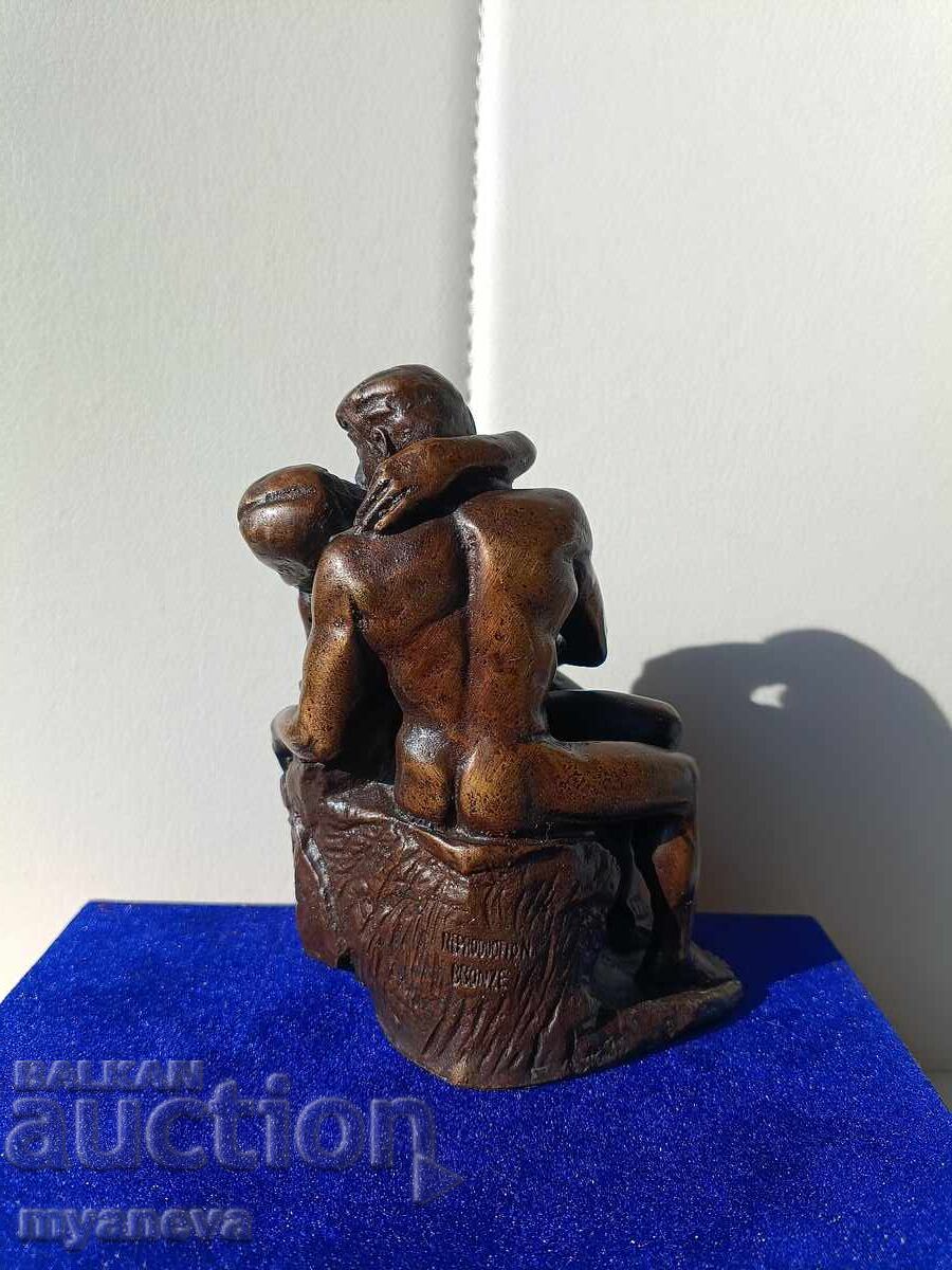 Bronze statuette "The Kiss" by Rodin - 6
