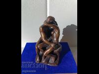 Χάλκινο αγαλματίδιο "Το Φιλί" του Ροντέν