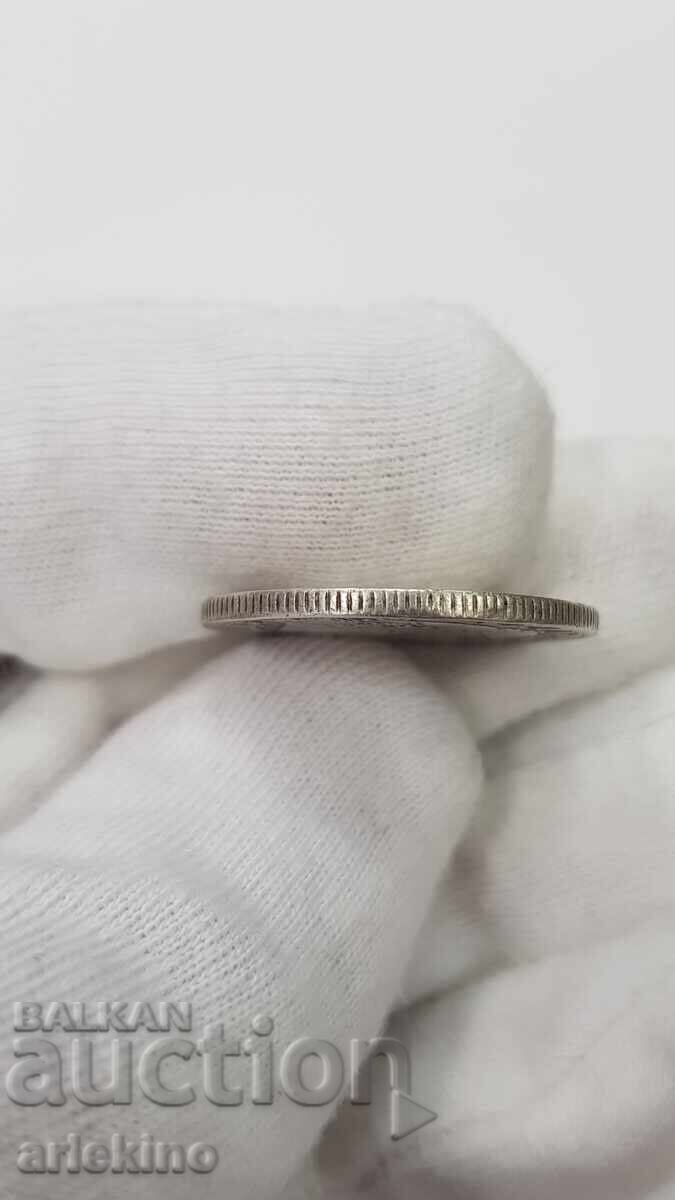 Παράδοση Srebŭroς σπάνιο νόμισμα 2 φράγκων 1881 Γαλλία