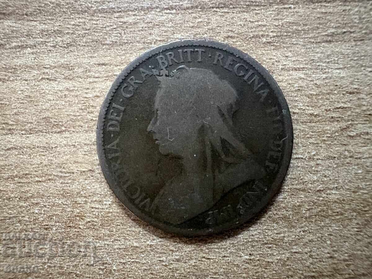 Marea Britanie - 1/2 penny (1899) cu preț 0.90 BGN | € 0.46 Marea Britanie - 1/2 penny (1899) cu preț 0.90 BGN | € 0.46