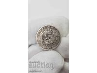 Rare Silver Coin 1 Franc 1887 Belgium