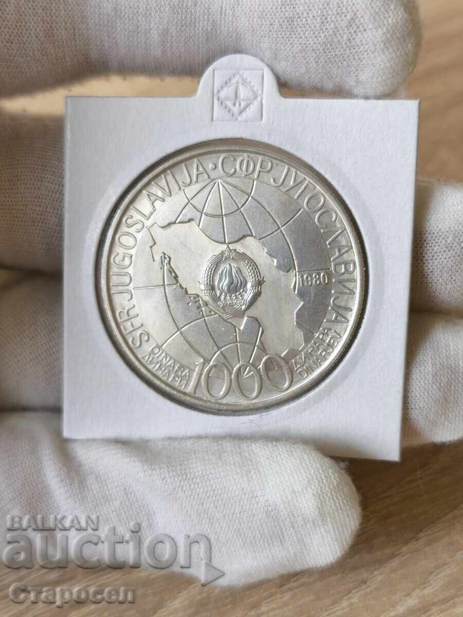 1000 dinara 1980 godina Yugoslaviya "Τίτο" με τιμή 80.00 BGN | € 40.90 1000 dinara 1980 godina Yugoslaviya "Τίτο" με τιμή 80.00 BGN | € 40.90