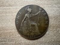 Marea Britanie - 1 penny (1912)