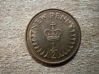 Великобритания - 1/2 пени (1980)