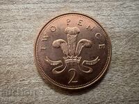 Великобритания - 2 пенса (1994)