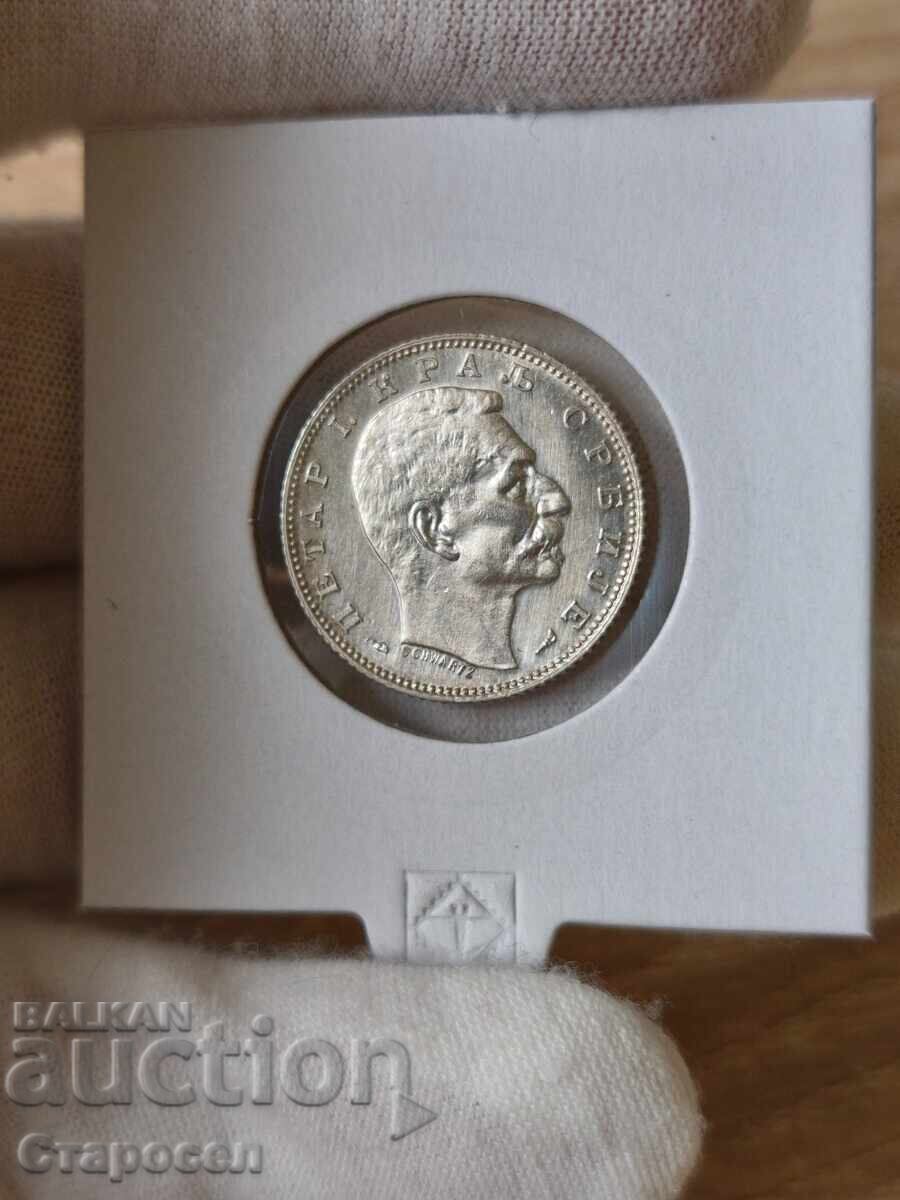 1 динар 1915 година Сърбия с цена 40.00 лв. | € 20.45 1 динар 1915 година Сърбия с цена 40.00 лв. | € 20.45