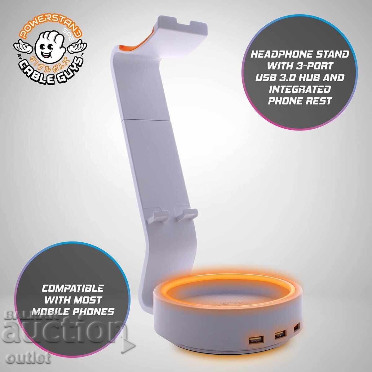 Headphone Stand Cable Guys Powerstand SP2