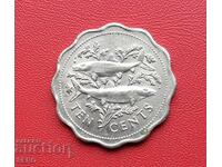 Bahamas - 10 cenți 1989