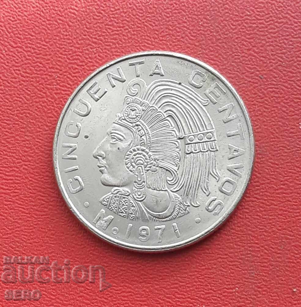 Mexico-50 centavos 1971-reserved Mexico-50 centavos 1971-reserved