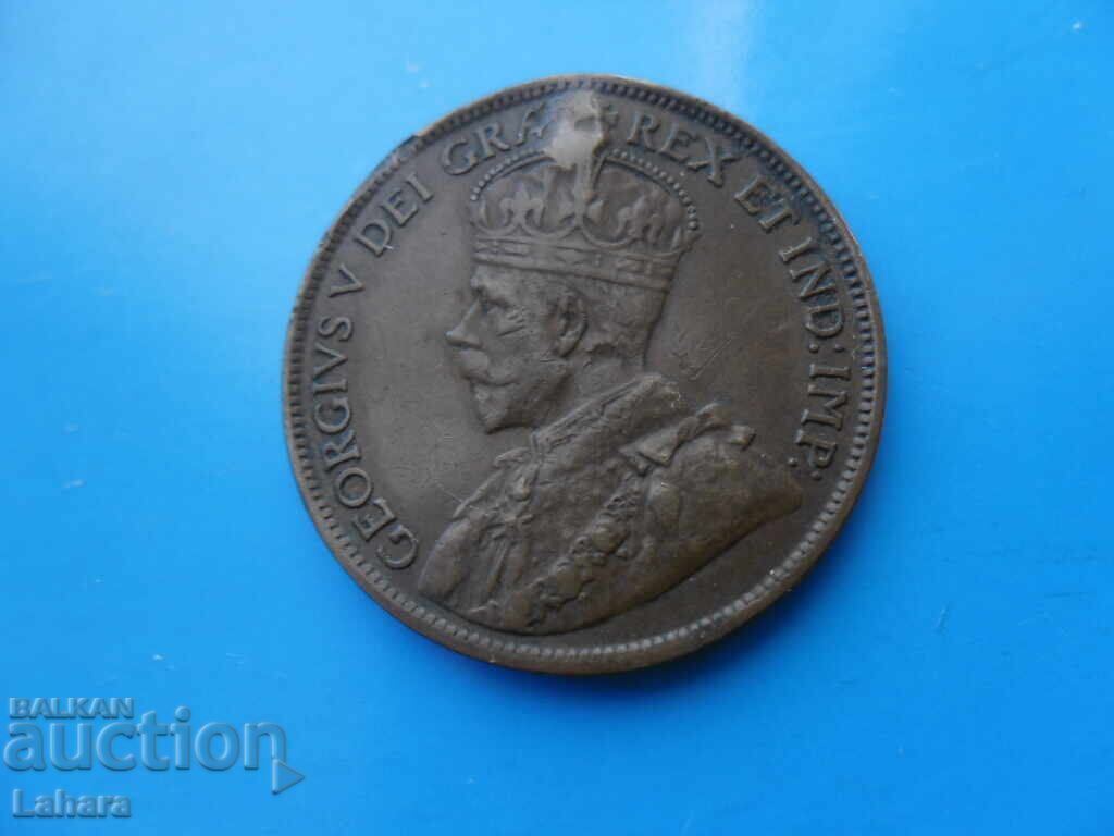 1 цент 1913 г. Канада с цена € 4.00 | 7.82 лв.