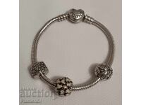 Silver Bracelet Pangora Moments ALE S 925 with 3 Elements