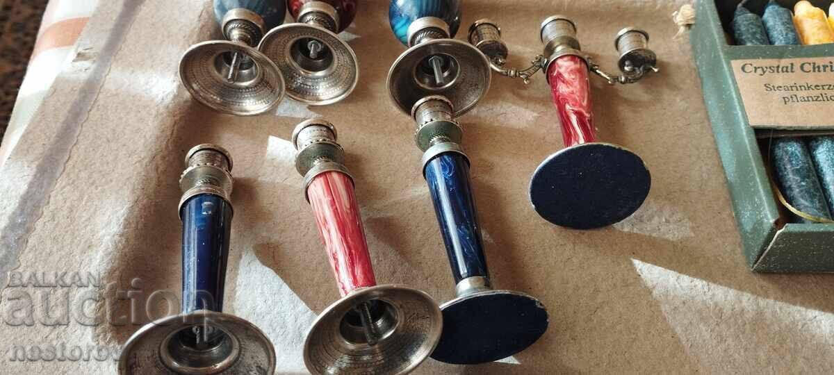 Auction SILVER CANDLESTICKS Auction SILVER CANDLESTICKS