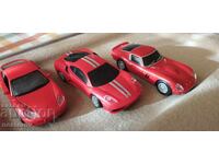 ЛОТ МАКЕТИ КОЛИ "ПОРШЕ" И "ФЕРАРИ"