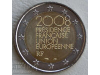 2 euro Franța 2008