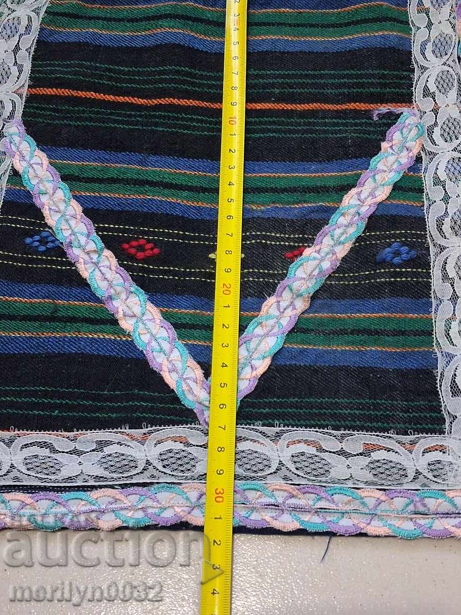 Children's vest old woolen vest apron folk costume - 6