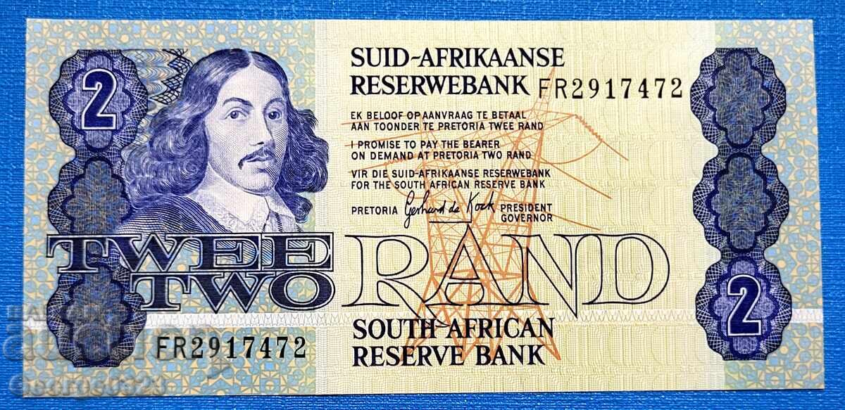 Южна Африка 1983 2 Ранда UNC Нова