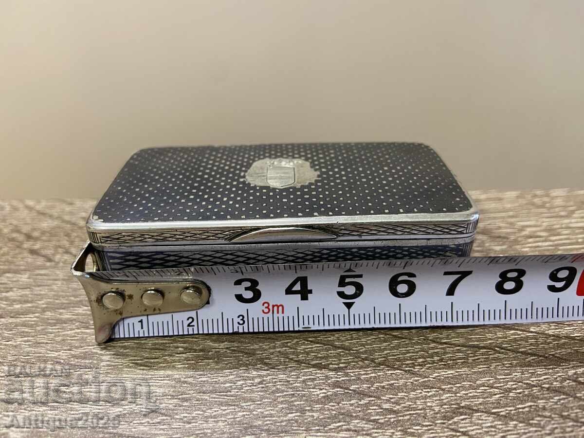 Аукцион Винтидж сребърна табакера, проба 84, 1875 г.