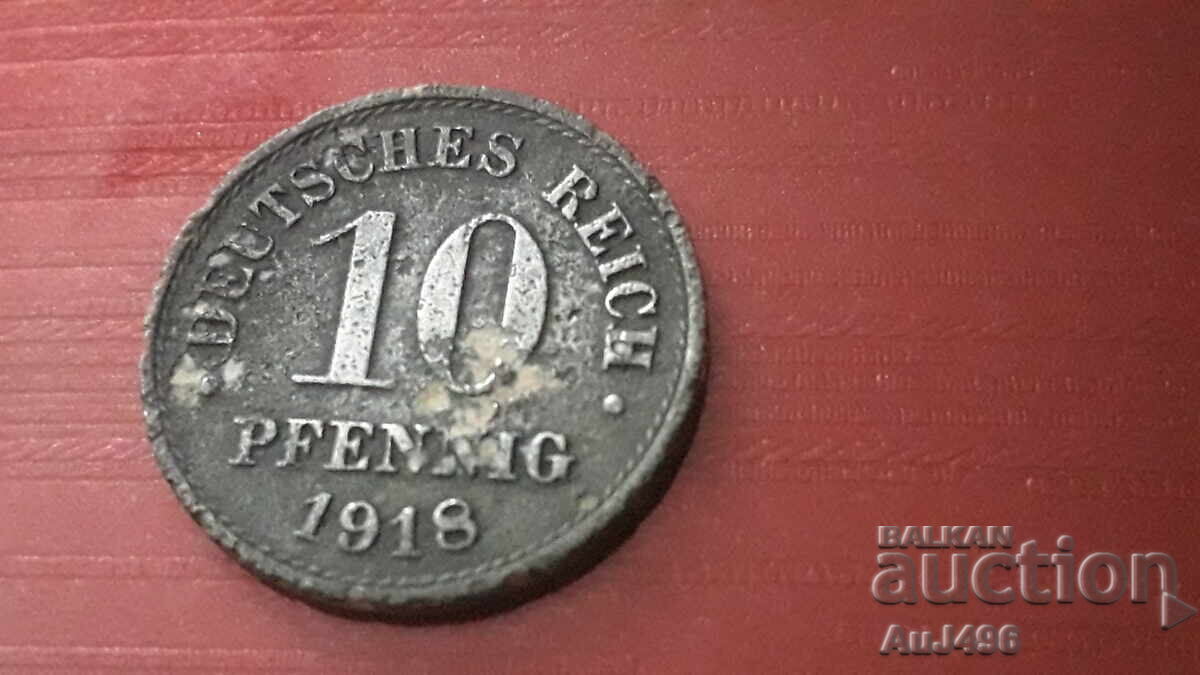 10 Pfennig 1918 10 Pfennig 1918
