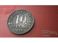 10 PFENING 1918