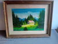Old Watercolor Painting by Ivan Botusharov, Signed