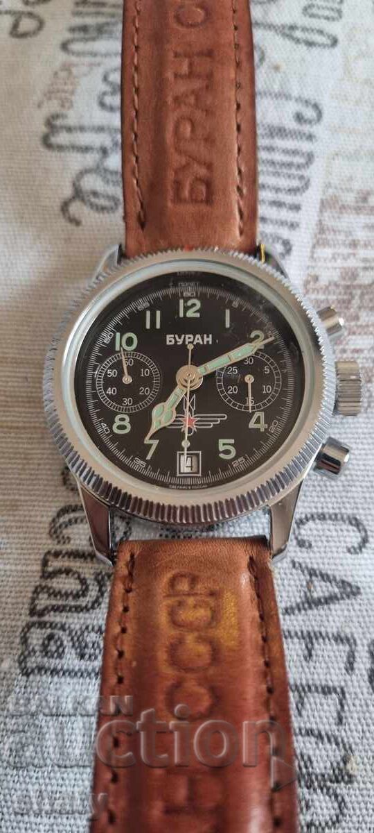 Poljot Buran Watch. Chronograph. Original with price 350.00 BGN | € 178.95 Poljot Buran Watch. Chronograph. Original with price 350.00 BGN | € 178.95