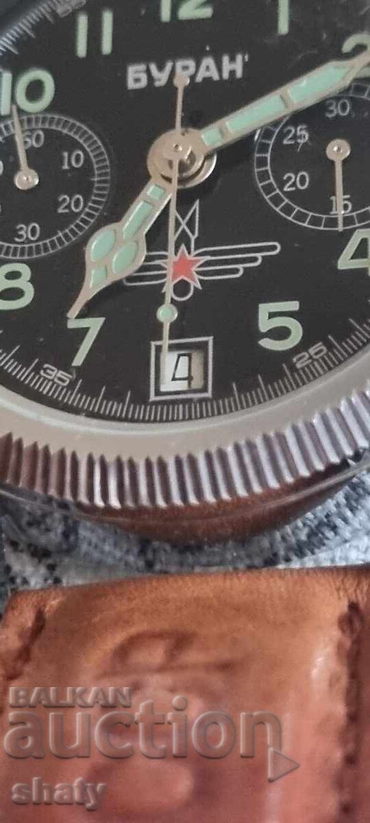Poljot Buran Watch. Chronograph. Original - 6 Poljot Buran Watch. Chronograph. Original - 6