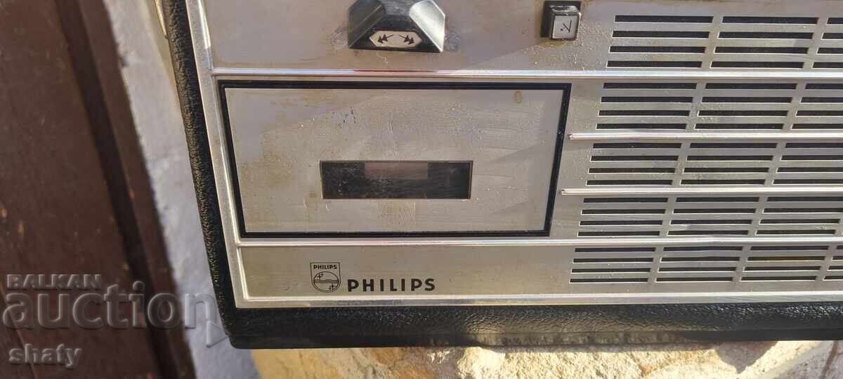 Auction  Rare Philips Cassette Player