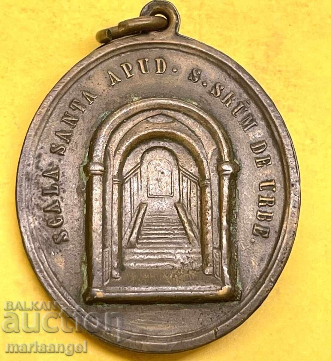 Vatican Medal St. Peter's Basilica / Christ Atypical Portrait 42mm Vatican Medal St. Peter's Basilica / Christ Atypical Portrait 42mm