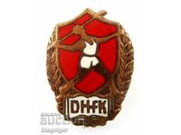 Vechi insignă - RDG - DDR - Academia Sportivă