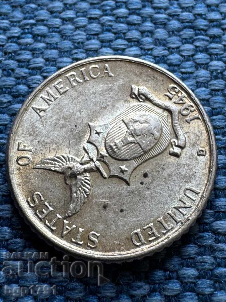 Auction 10 US Centavos Philippines 1945 UNC Silver Auction 10 US Centavos Philippines 1945 UNC Silver