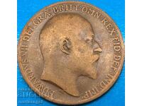 Marea Britanie 1/2 penny 1909