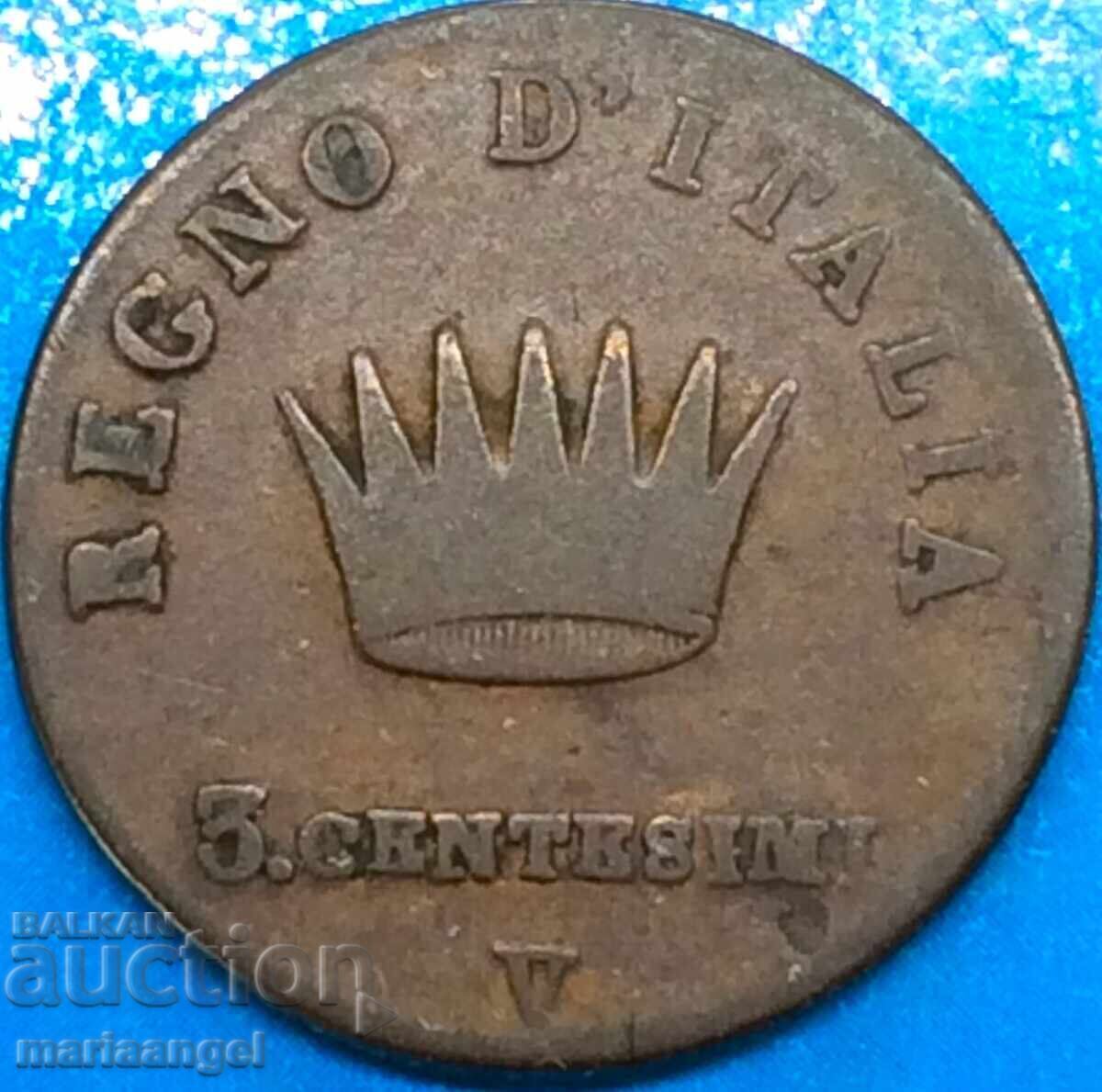 Napoleon 3 Centesimi 1810 Italy V - Venice with price 34.00 BGN | € 17.38