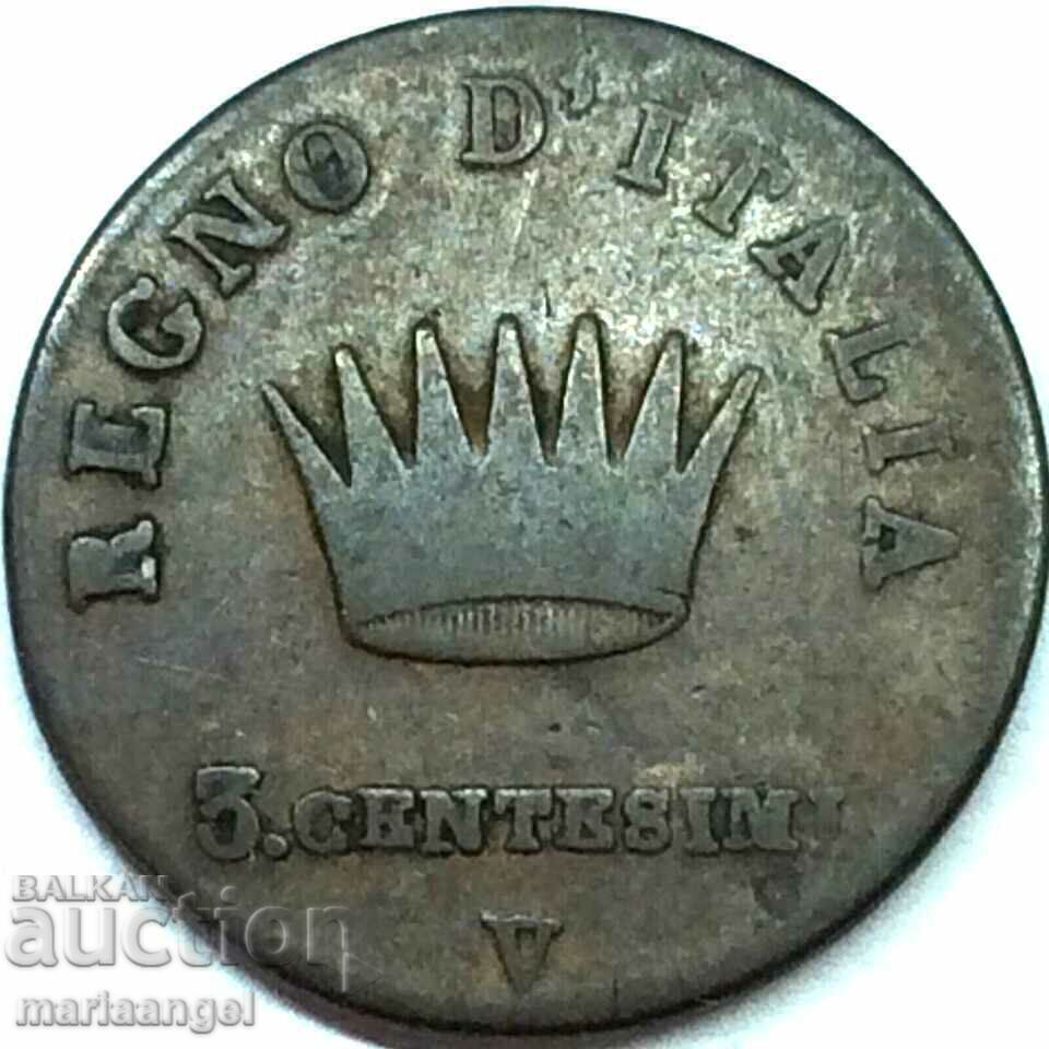 Delivery of Napoleon 3 Centesimi 1810 Italy V - Venice