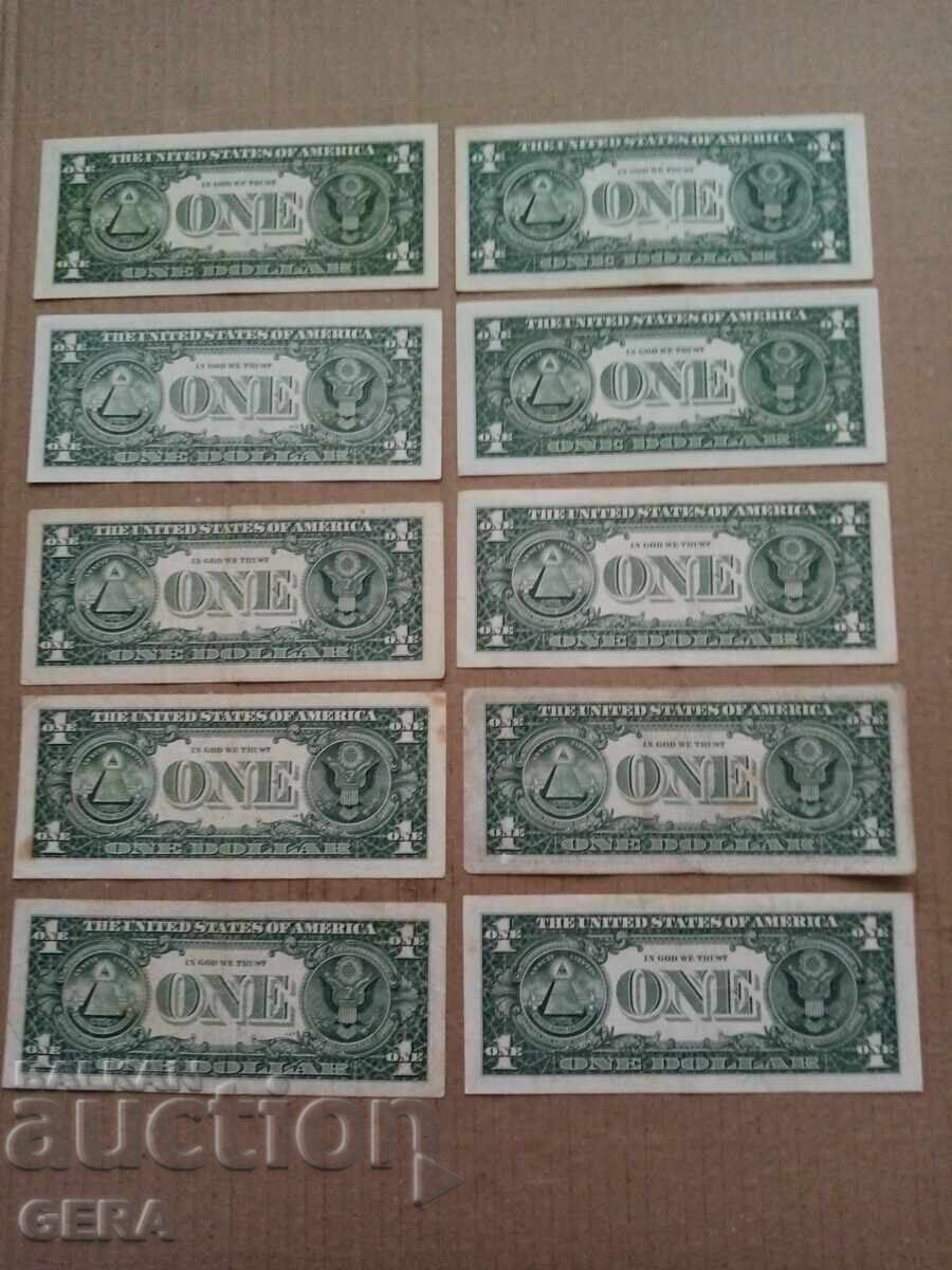 Banknotes dollars with price 30.00 BGN | € 15.34 Banknotes dollars with price 30.00 BGN | € 15.34