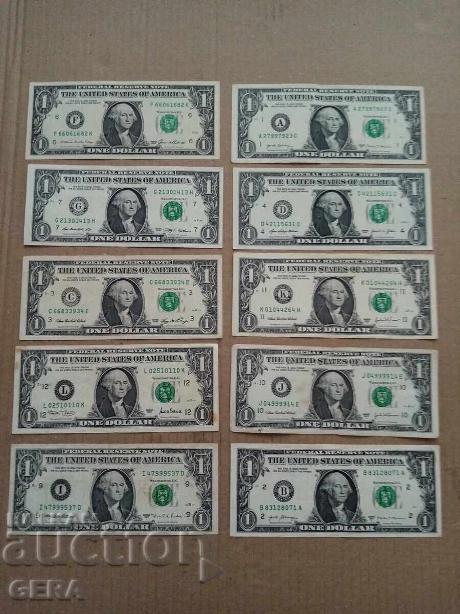 Banknotes dollars Banknotes dollars